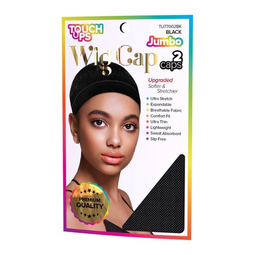 TouchUps Wig Cap Softer and Stretchier Comfort Stretch Fit 4 Colors Wig Caps for Women