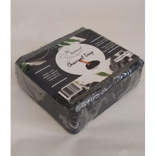Generic Activated Charcoal Soap Bar for Oily Skin and Acne Treatment, Made with Natural Aloe Vera, 4 OZ