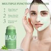 MISS OCEAN Green Tea Deep Cleanse Mask for Face,Blackhead Remover Face Mask,Poreless Deep Cleanse Mask Stick for Purifying,Moisturizing,Oil Control Reduce for Women and Men,2PCS