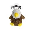 KTR Group FuzzBallz Bald Eagle Dog Toy Plush Oversized Tennis Ball Wobbler