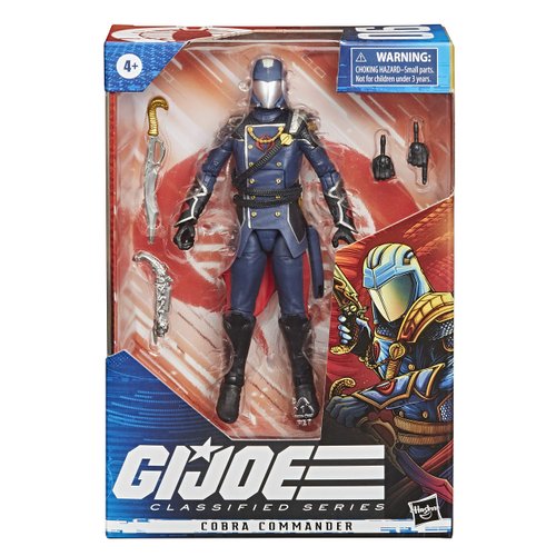G. I. Joe Classified Series Cobra Commander Action Figure 06 Collectible Premium Toy, Multiple Accessories, 6-Inch Scale, Custom Package Art