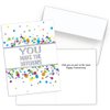 25 Employee Anniversary Cards - You Make the Difference - 26 White Envelopes - FSC Mix