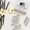 Natural Lip Balm - Organic & Natural Ingredients - Beeswax Based Moisturizing Lip Care Chapstick for Chapped Lips - Great Gift Idea - Farm & Bee - 0.15oz (Pack of 4 - Vanilla Bean)