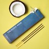 Folkulture Incense Sticks - Set of 6 Insenses (120 Insence Sticks) for Positive Aura - Coconut Mango, Oriental Aqua, Green Tea, Ocean Salt, Rose Geranium, Orange Blossom, Boho Gift Set, Magic Hour