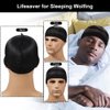 3pcs Silky Durag with Wave Brush for Men 360, Curved Medium/Hard Hair Brush Kits,C