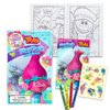 Set of 15 Trolls Play Packs Fun Party Favors Coloring Book Crayons Stickers