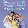 Generic Dancing Queen Young & Sweet Only 17 Banner, Iridescent Happy 17th Birthday Party Decor for Girls, Dancing Queen 17th Birthday Party Decorations, Funny 17th Birthday Party Decorations