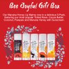 Clean & Pure Australian-Made Moisturizing Lip Balms 100% Natural (Bee Joyful, 5-Pack) and Vitamin E Oil | Flavored Lip Balm for Dry, Chapped Lips | Made in Australia