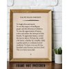 Ralph Waldo To Laugh Often and Much - Distressed Parchment Poetic Wall Art Print, This Ready to Frame Wall Art Poster Print is Good For Retro Home Office, Studio, & School Wall Decor, Unframed - 8*10”