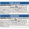 Bumble Bee Snack On The Run Tuna Salad with Crackers Kit - Ready to Eat, Spoon Included - Wild Caught Tuna - Shelf Stable & Convenient Protein Snack, 3.5 oz