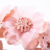 Flower Crown Hairband Hair Ornaments Bride Party Prom Decor Princess Headpiece Girls hair hoop.(F40) (Pink)