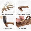 MEDIEVAL KITS Small Trebuchet Kit | Classic Series | 3D Wooden Puzzle