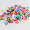 Mini Flower Hair Clip Flower Clips,Colorful Mini Hair Claw Small Hair Clips,Baby Hair Clips Toddler Hair Clips for Women Girls Bangs Strong Grip Tiny Flower Hair Clips (50, Matte Colors)