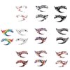 Eye shadow Tattoo Sticker 20pcs /10 Pairs Temporary Eye Tattoo Makeup Transfer Stickers Eyeliner Eyeshadow Sticker Eyes Makeup Party Lace Stickers on Face