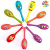 JOYIN 9 Pcs Fiesta Wooden Maracas 9 Designs Noisemaker for Cinco De Mayo Party Favors, Mexican Musical Fun, Carnivals, Taco Tuesday Event, Mexican Decorations, Luau Party