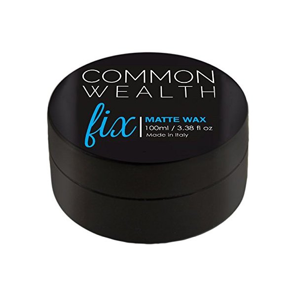 Common Wealth Fix Matte Wax Hair Pomade With Cashew Oil Fiber Hold Paste Gel Molding Shaping Styling Cream For Men (1 Piece)