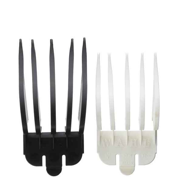 For Wahl #10 and #12 Guide Combs for Hair Clippers - 2 of Each Size