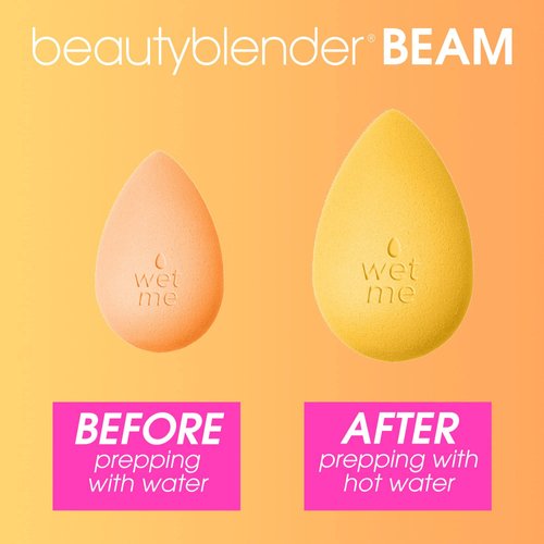 BEAUTYBLENDER BEAM Shadeshifter Makeup Sponge – Color Changing Beauty Sponge, Perfect for Blending Foundations, Powders & Creams, Professional Streak Free Blend, Vegan & Cruelty Free