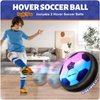 Officygnet 2 Pack Hover Soccer Ball Toys Gifts for 3 4 5 6 7 8-12 Year Old Boy, Indoor Boy Toys Age 6-8, Light-Up Soccer Ball Game Toys for Kids 3-5, 4-8, for 8-10-12 Year Old Boy