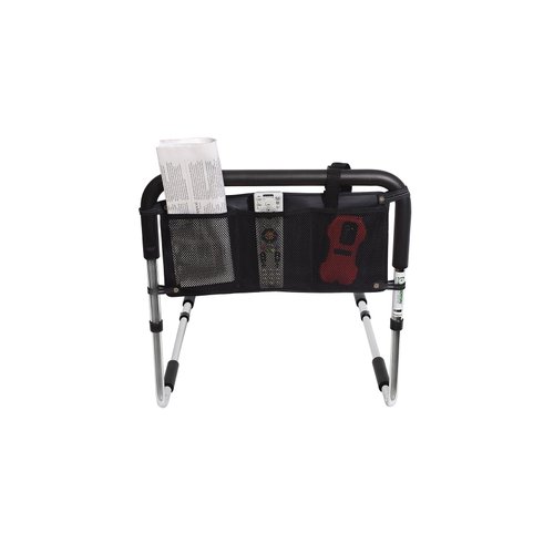 Essential Medical Supply Universal Three Pocket Accessory Pouch for Bed Rail, One Size Fits All