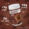 Quest Nutrition Chocolate Milkshake Protein Powder, 22g Protein, 2g Net Carbs, 1g Sugar, Low Carb, Gluten Free, 1.6 Pound, 24 Servings