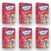 Hawaiian Punch Sugar-Free Juicy Red Powdered Drink Mix 6 Count of 8 packets each for Total 48 Sticks bundle packaged by D'Elite Box
