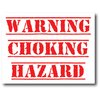 Warning Choking Hazard|Great Gift Idea|Single |5 Inch Magnet | Made in The USA | Car Auto Tool Box Refrigerator Magnet|S10265