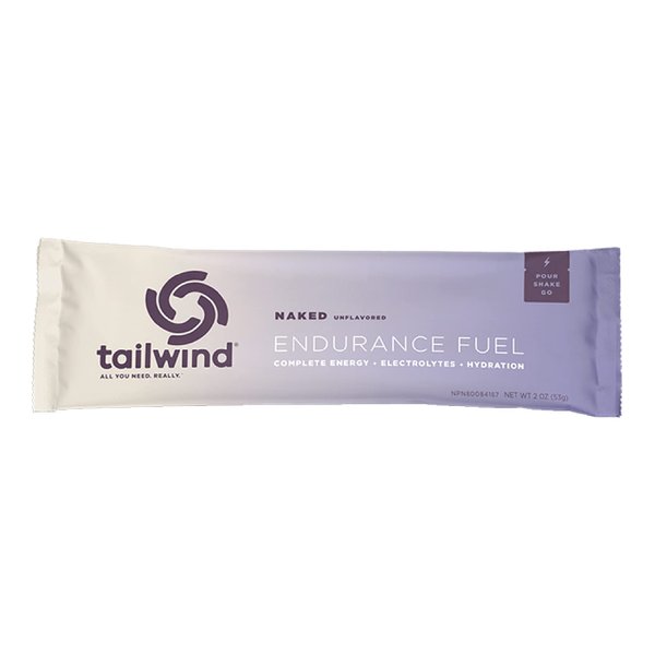 Tailwind Nutrition Endurance Fuel, Sports Drink Powder Single Serving with Electrolytes, Non-GMO, Free of Soy, Dairy, and Gluten, Vegan-Friendly, Naked Unflavored, Pack of 12