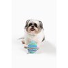 Midlee Plush Easter Egg Dog Toy- Blue (Small)