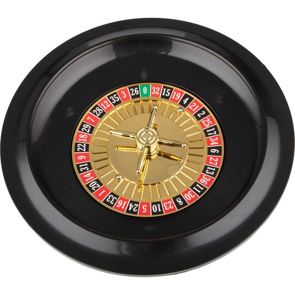 Trademark Games 10-Inch Roulette Wheel - Casino Games with Wheel and 2 Balls Included - Adults Games for Game Night, Work Event, or Casino Party