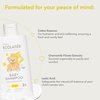 ECOLATIÈR Baby Shampoo & Body Wash 2-in-1 Gentle, Hypoallergenic, and Tear-Free kids shampoo - Cotton Extract& Lactic Acid for Easy Detangling - Kids shampoo and conditioner 3+ - 8.5 Fl Oz
