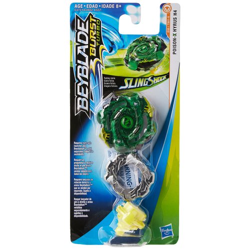 Beyblade Burst Turbo Slingshock Single Top Poison-X Hyrus H4