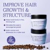 Luseta Biotin B-Complex Hair Mask for Hair Growth & Strengthener 16.9 Oz Deep Conditioning for Thinning Damaged Hair with Argan Caffein Oil