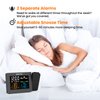 SMARTRO SC91 Projection Alarm Clock for Bedrooms with Weather Station, Wireless Indoor Outdoor Thermometer, Temperature Humidity Monitor Gauge Hygrometer