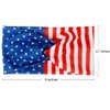 Huachi American Flag Headbands for Women 4th of July Headband Wide Red White and Blue Patriotic Hair Bands for Women's Hair Twist Turban Hair Wrap Accessories