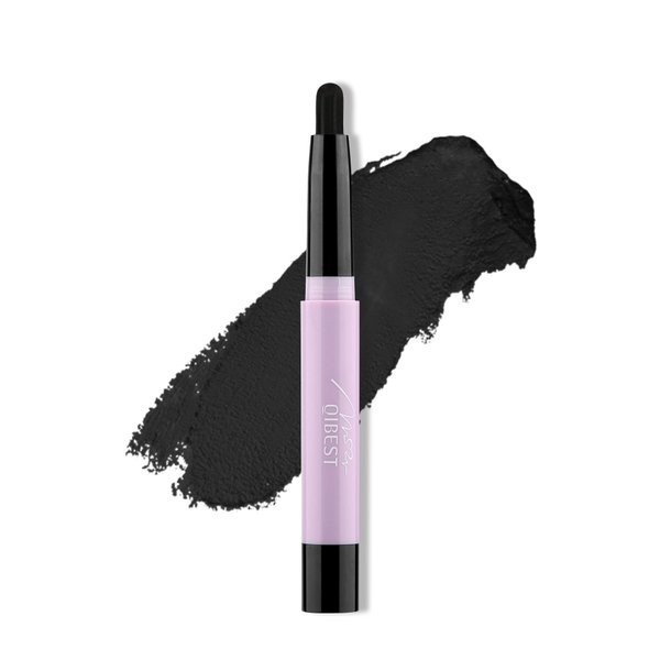 CCbeauty Eyeshadow Stick, Eye Shadow Sticks Eyeliner Pencil Professional Makeup Long Lasting Waterproof Matte Glitter Pearlescent Eyeshadow Makeup Gift for women,Matte Smoky Black
