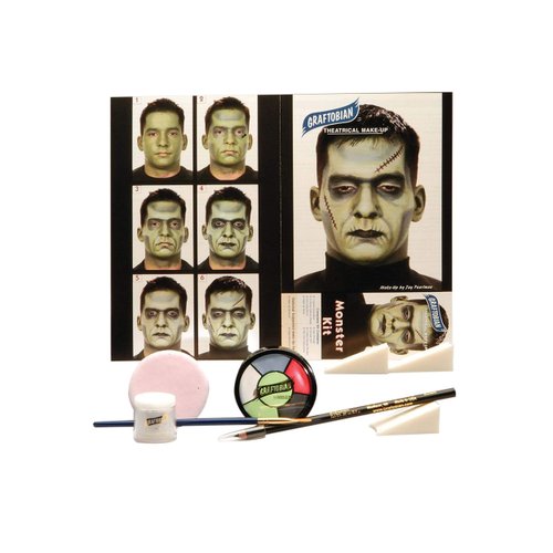Graftobian Monster Character Makeup Kit - Monster Makeup Set for Costumes, Cosplay, and Halloween