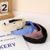 MHDGG 4Pcs Knotted Headbands, Non-Slip Wide Headbands for Women, Fashion Topknot Hair Accessories in Solid Colors