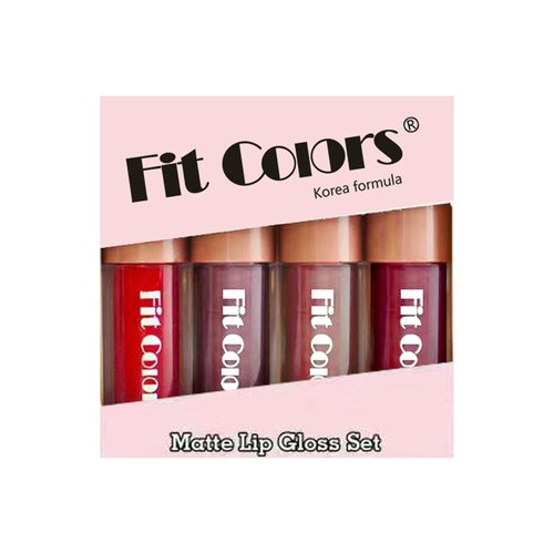 Sigaitwax 4PCS Matte Liquid Lipstick, Lipgloss Kit Makeup Gift Non-Stick Cup and Long-Lasting Waterproof Nude, 24 Hour High Pigmented Lip Gloss Set for Girls & Women