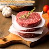 Hamburger Patty Paper, AIMEIKI 300Pcs 6x6 Inch Parchment Paper Sheets for Smash Burgers, Non Stick Patty Paper Squares Burger Press Paper for Seperating Patty, Freezing or Candy Wrappers