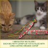 KittyWeed Big Fatty Catnip Toy - Cat & Kitten Handmade Catnip Toys | Organic, Kosher & Super Potent Catnip - Heart Edition