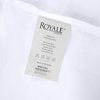 ROYALE LINENS Full Size Flat Sheet Only - Brushed 1800 Microfiber - Ultra Soft & Breathable - Wrinkle & Stain Resistant - Hotel Quality Flat Sheet Sold Separately - Top Sheet for Bed - (Full, White)