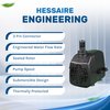 Swamp Cooler Pump - 3100CFM, Evaporative Cooler Pump 3 Pin Connector - 110 GPH Submersible Water Cooling Pump for MC37M, MC37V, MC37A, MFC3600 Evaporative Air Cooler - Replacement Pump by Hessaire