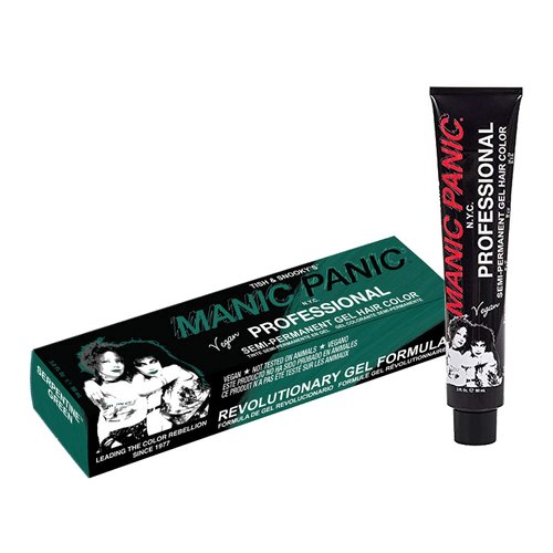 Manic Panic Professional Color Serpentine Green - Medium True Green Semi Permanent Gel Hair Dye -...