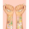 xo, Fetti Llama Temporary Tattoos for Kids - 46 Metallic Designs | Fiesta Animal Birthday Party Decorations, Cactus Desert Party Favors, Llama Arts and Crafts