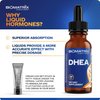 BioMatrix DHEA Liquid Hormone Supplement for Adrenal, Brain, Heart, Bone | Micronized and Liquified for Maximum Absorption, Precision Dosing, Efficacy DHEA (30 ML, 1200mg Total)