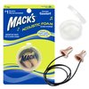 Mack’s Acoustic Foam Earplugs, 1 Pair Corded with Travel Case – Soft, Comfortable Ear Plugs for Concerts, Jam Sessions, Nightclubs and Loud Events