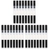SUNSHNO 24PCS Empty Nail Oil Pen with Brush Tip, Twist Pens, Lip Gloss Brush Applicators, Eyelash Growth Liquid Tube Container