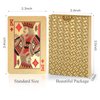 ACELION Waterproof Playing Cards, Plastic Playing Cards, Deck of Cards (Gold Diamond Cards)