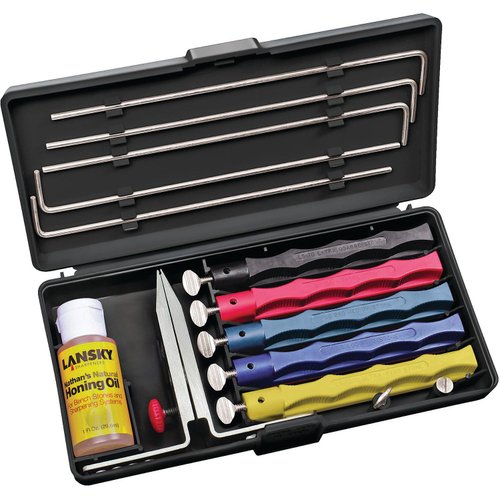 Lansky Deluxe 5-Stone Sharpening System